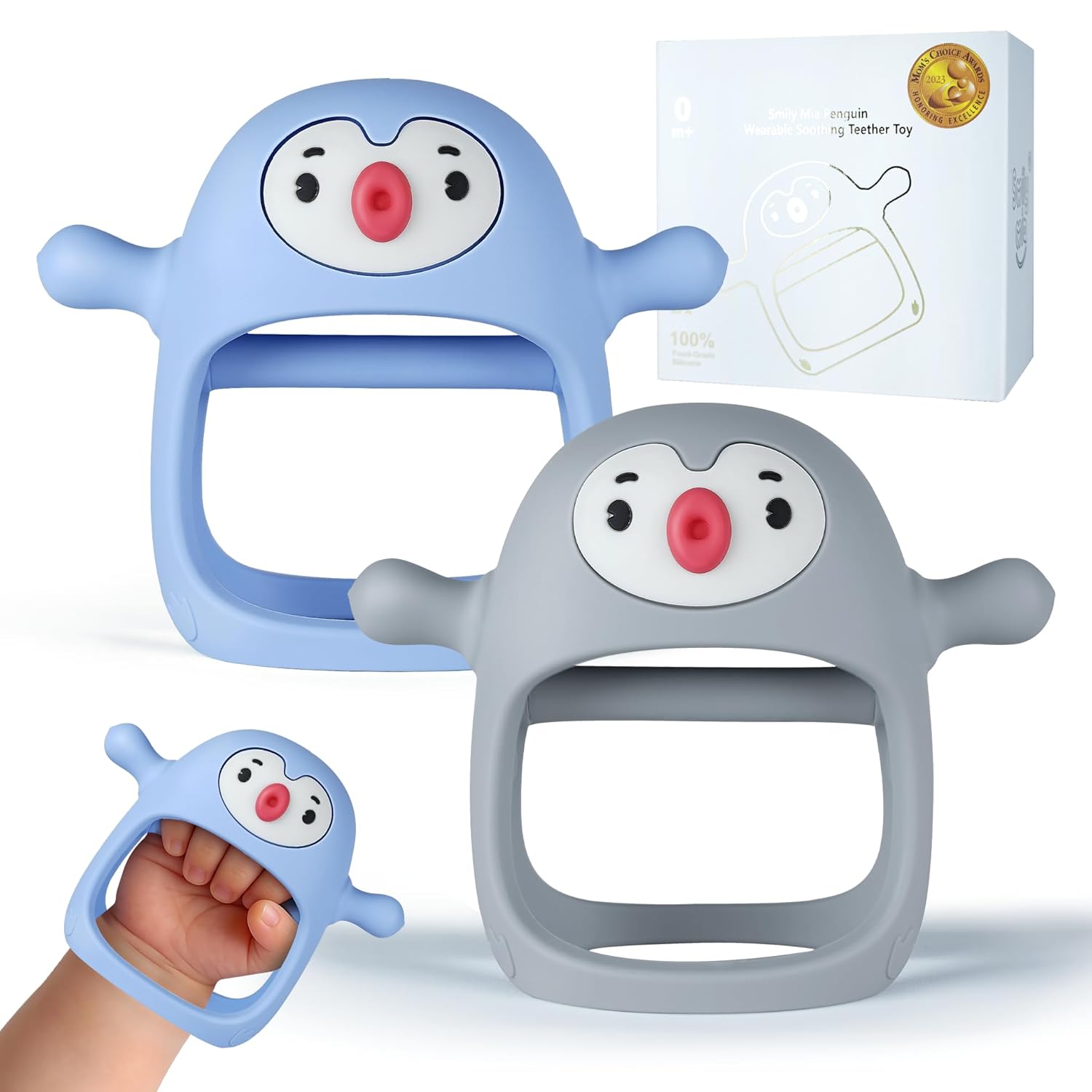 Penguin Baby Teether Set