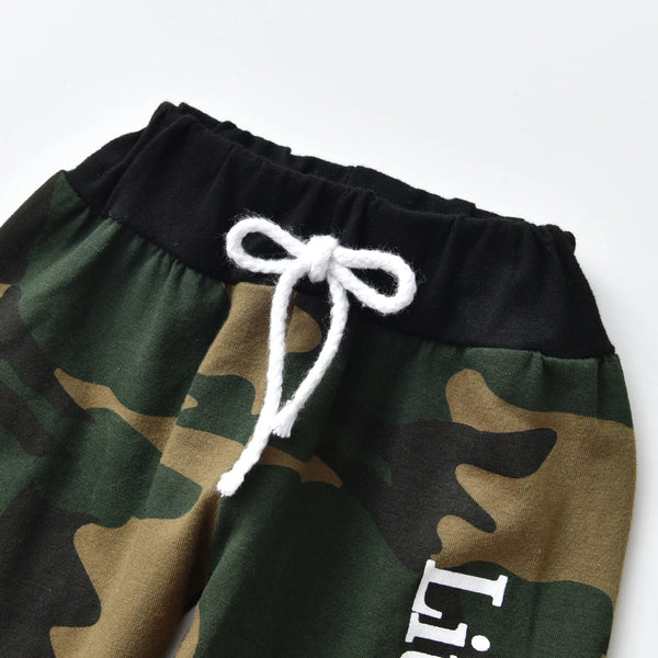 Cozy Camouflage Baby Outfit Set