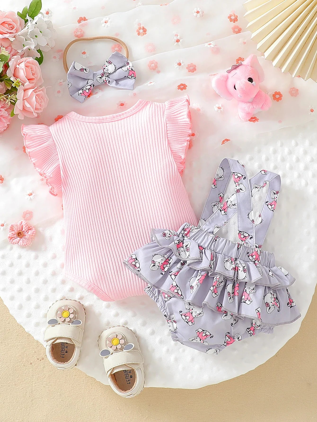Charming Elephant Outfit Set