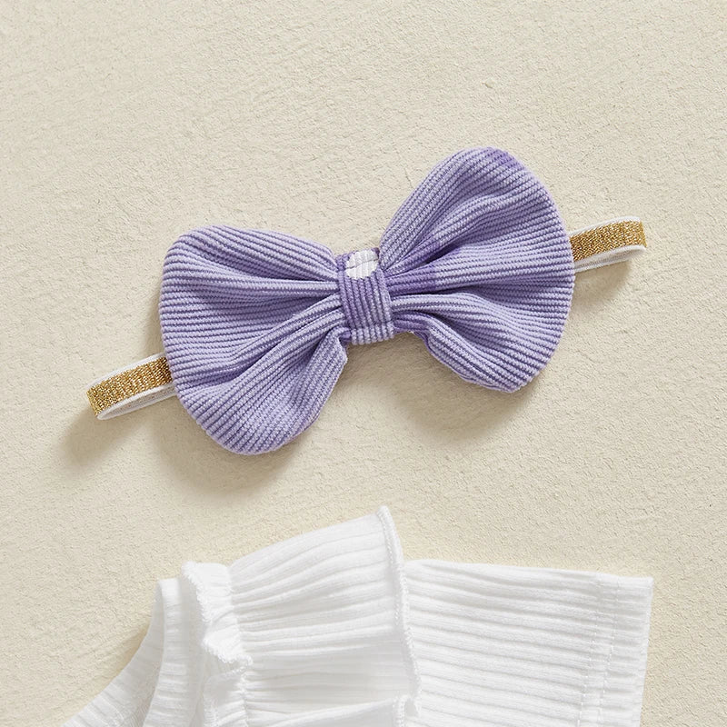 Charming Baby Floral Romper Set